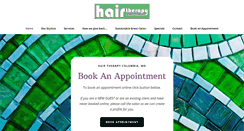 Desktop Screenshot of hairtherapythesalon.com